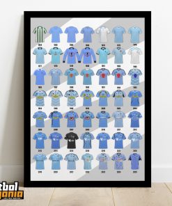 Cuadro Camisetas O'Higgins 1954-2025