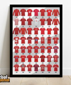 Cuadro Camisetas Ñublense 1928-2025