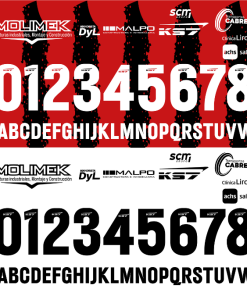 Parche De Nombre y Número De Rangers de Talca 2025