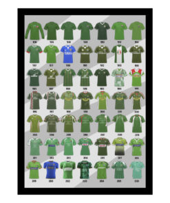 Cuadro Camisetas Audax Italiano 1936-2026