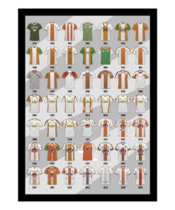 Cuadro Camisetas Cobresal 1979-2026
