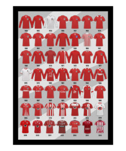 Cuadro Camisetas Union La Calera 1954-2026